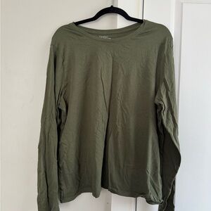 Forest Green Long Sleeve Tee